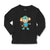 Baby Clothes Monkey Blue T-Shirt Safari Boy & Girl Clothes Cotton - Cute Rascals