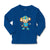 Baby Clothes Monkey Blue T-Shirt Safari Boy & Girl Clothes Cotton - Cute Rascals
