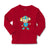 Baby Clothes Monkey Blue T-Shirt Safari Boy & Girl Clothes Cotton - Cute Rascals