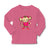 Baby Clothes Monkey Pink T-Shirt Safari Boy & Girl Clothes Cotton - Cute Rascals