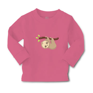 Baby Clothes Sloth Hangs Tree Safari Boy & Girl Clothes Cotton