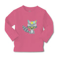 Baby Clothes Raccoon Flowers Glasses Boy & Girl Clothes Cotton