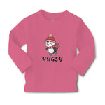 Baby Clothes Cute Hugsy Penguin on Scarf and Cap Ice Skating Sport Cotton - Cute Rascals