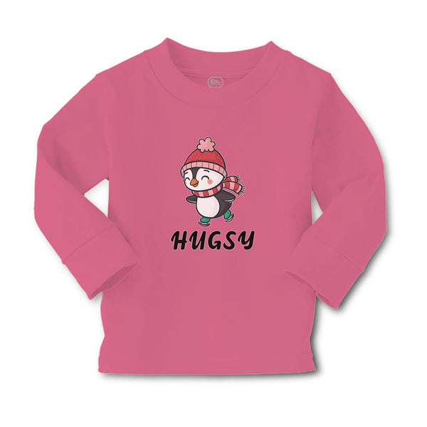 Baby Clothes Cute Hugsy Penguin on Scarf and Cap Ice Skating Sport Cotton - Cute Rascals