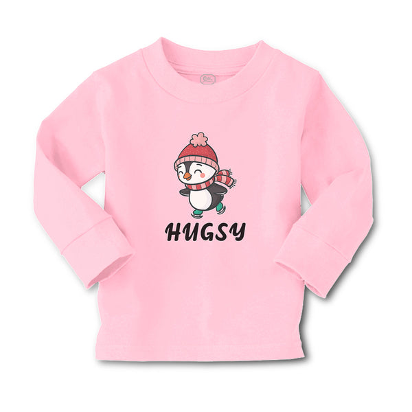 Baby Clothes Cute Hugsy Penguin on Scarf and Cap Ice Skating Sport Cotton - Cute Rascals