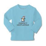 Baby Clothes Perfect Gentleman Penguin Waterbird Christmas Costume Scarf and Cap - Cute Rascals