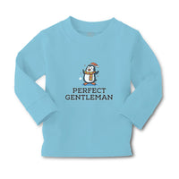 Baby Clothes Perfect Gentleman Penguin Waterbird Christmas Costume Scarf and Cap - Cute Rascals