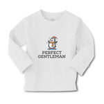 Baby Clothes Perfect Gentleman Penguin Waterbird Christmas Costume Scarf and Cap - Cute Rascals