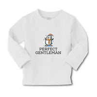 Baby Clothes Perfect Gentleman Penguin Waterbird Christmas Costume Scarf and Cap - Cute Rascals
