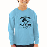 Baby Clothes Today Is A Koi Fish Day Cultural Symbol Spirutual Occasion Cotton - Cute Rascals