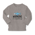 Baby Clothes Warning I'M Teething! Shark Humour Marine Fish Boy & Girl Clothes