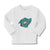 Baby Clothes Angry Shark Cartoon Head Toothy Logo Boy & Girl Clothes Cotton - Cute Rascals