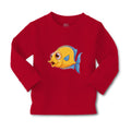 Baby Clothes Golden Koi Freshwater Fish Aquarium Boy & Girl Clothes Cotton