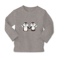 Baby Clothes Little Twin Penguins Sibling Flightless Bird Boy & Girl Clothes