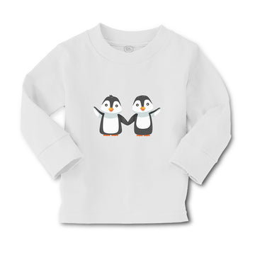 Baby Clothes Little Twin Penguins Sibling Flightless Bird Boy & Girl Clothes