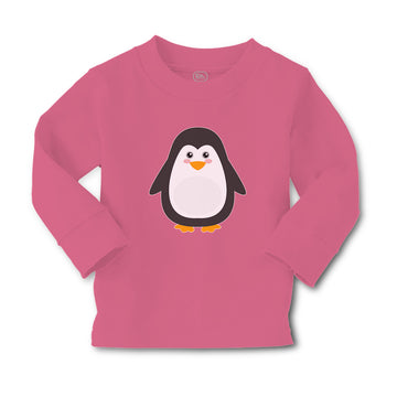 Baby Clothes Cute Aquamarine Fatty Penguin Gesture Boy & Girl Clothes Cotton