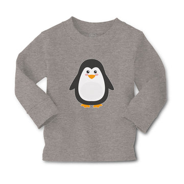Baby Clothes Cute Aquamarine Fatty Penguin Gesture Boy & Girl Clothes Cotton