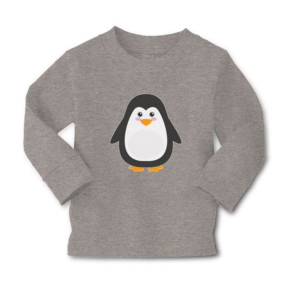 Baby Clothes Cute Aquamarine Fatty Penguin Gesture Boy & Girl Clothes Cotton - Cute Rascals