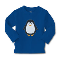 Baby Clothes Cute Aquamarine Fatty Penguin Gesture Boy & Girl Clothes Cotton - Cute Rascals