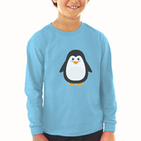 Baby Clothes Cute Aquamarine Fatty Penguin Gesture Boy & Girl Clothes Cotton - Cute Rascals