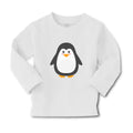 Baby Clothes Cute Aquamarine Fatty Penguin Gesture Boy & Girl Clothes Cotton