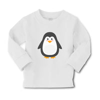 Baby Clothes Cute Aquamarine Fatty Penguin Gesture Boy & Girl Clothes Cotton - Cute Rascals