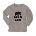 Baby Clothes Polar Bear Bum Silhouette Wild Animal Boy & Girl Clothes Cotton