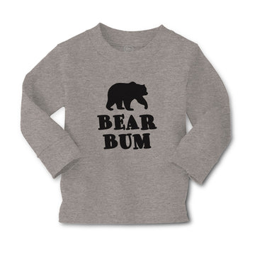 Baby Clothes Polar Bear Bum Silhouette Wild Animal Boy & Girl Clothes Cotton