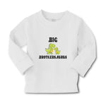 Baby Clothes Green Big Brothers Tyrannosaurus Rex Dinosaur Boy & Girl Clothes - Cute Rascals