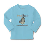 Baby Clothes Cute Little Honey Badger Striped Forest Wildlife Boy & Girl Clothes - Cute Rascals