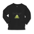 Baby Clothes Got Green Frogs Sitting Question Mark Sign Boy & Girl Clothes