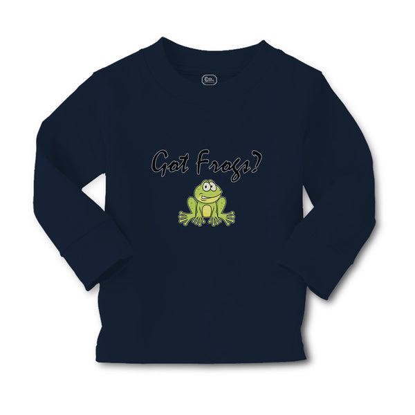 Baby Clothes Got Green Frogs Sitting Question Mark Sign Boy & Girl Clothes - Cute Rascals