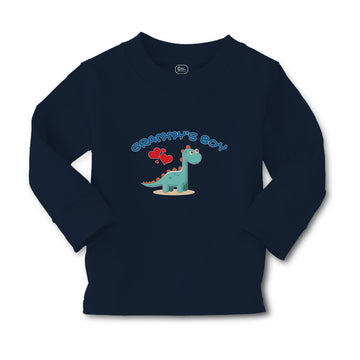 Baby Clothes Grammy's Boy Tyrannosaurus Rex Dinosaur's Love Jurassic Park Cotton