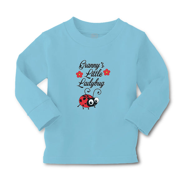 Baby Clothes Cute Granny's Little Ladybug Insect with Flowers Boy & Girl Clothes - Cute Rascals