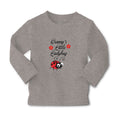 Baby Clothes Cute Granny's Little Ladybug Insect with Flowers Boy & Girl Clothes