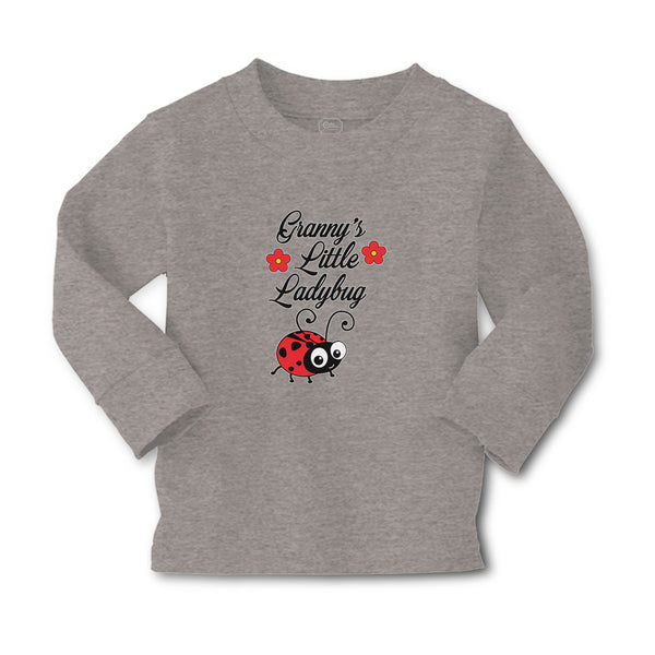 Baby Clothes Cute Granny's Little Ladybug Insect with Flowers Boy & Girl Clothes - Cute Rascals
