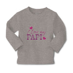 Baby Clothes I Love My Papi Boy & Girl Clothes Cotton - Cute Rascals