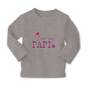 Baby Clothes I Love My Papi Boy & Girl Clothes Cotton