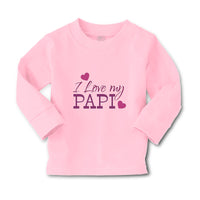 Baby Clothes I Love My Papi Boy & Girl Clothes Cotton - Cute Rascals