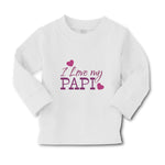 Baby Clothes I Love My Papi Boy & Girl Clothes Cotton - Cute Rascals