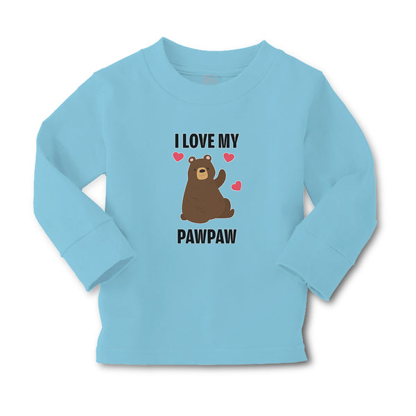 Baby Clothes I Love My Paw Paw Bear Love Towards Daddy Boy & Girl Clothes Cotton - Cute Rascals