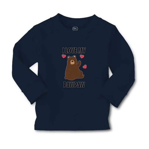 Baby Clothes I Love My Paw Paw Bear Love Towards Daddy Boy & Girl Clothes Cotton - Cute Rascals