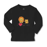 Baby Clothes I Love My Tio Cute Funny Lions Sitting Boy & Girl Clothes Cotton - Cute Rascals