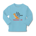 Baby Clothes Ur U Clap Your Oh Tyrannosaurus Rex Dinosaur Jurassic Cotton