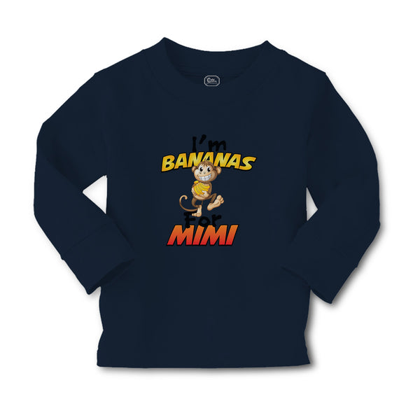 Baby Clothes I'M Bananas for Mimi Playful Wild Monkey Holding Banana Cotton - Cute Rascals