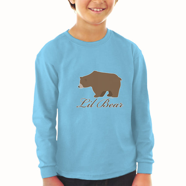 Baby Clothes Lil Brown Bear's Side View Wild Animal Boy & Girl Clothes Cotton - Cute Rascals