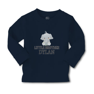Baby Clothes Cute Little Brother Elephant Dylan Sitting Boy & Girl Clothes