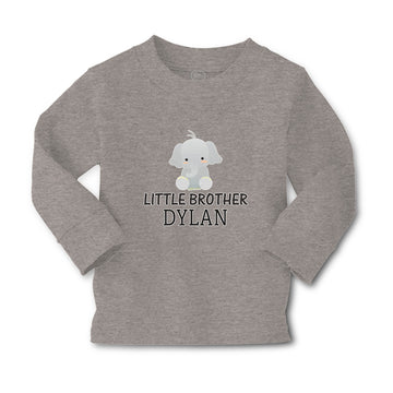 Baby Clothes Cute Little Brother Elephant Dylan Sitting Boy & Girl Clothes