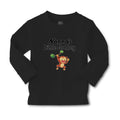 Baby Clothes Nonna's Little Funny Monkey Hunging on Tree Branch with Leaves