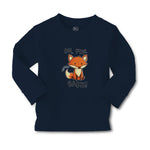 Baby Clothes Oh, for Sake! Fox Sitting Silently and Watching Boy & Girl Clothes - Cute Rascals